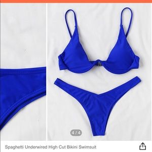 Underwire High Cut Bikini